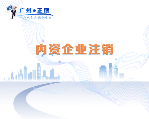 內(nèi)資企業(yè)注銷